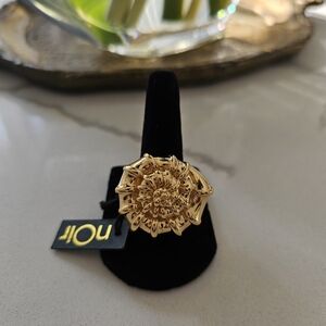 Gold Shell Ring - nOir